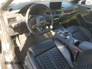 2018 Audi RS 5 z VIN WUAPWAF50JA903821, wystawiony jako Copart lot #42040965 z przebiegiem Nie podano mil oraz Szkoda całkowita • Salvage title. Historia ofert i sprzedaży dostępna na DreamBid. Obrazek 8.