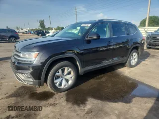 2018 Volkswagen Atlas SE z VIN 1V2LR2CA6JC589461, wystawiony jako Copart lot #63085705 z przebiegiem 70 325 mil mil oraz Szkoda całkowita • Salvage title. Historia ofert i sprzedaży dostępna na DreamBid. Obrazek 1.