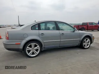 2004 Volkswagen Passat GLS z VIN WVWPD63B04P325358, wystawiony jako Copart lot #57180485 z przebiegiem 195 553 mil mil oraz Czysty tytuł • Clean title. Historia ofert i sprzedaży dostępna na DreamBid. Obrazek 3.