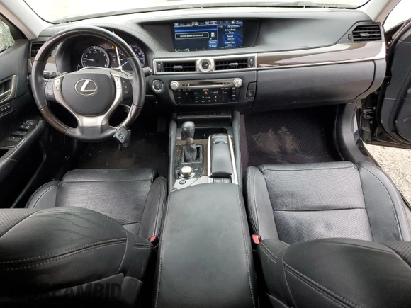2013 Lexus GS with VIN JTHBE1BL5D5000848, listed as a Copart auction lot 54452145 with 124,299 mi miles and Salvage Title. Bid and sale history available at carsss.com. Image 8.
