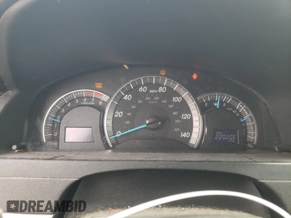 2014 Toyota Camry L with VIN 4T1BF1FK9EU747890, listed as a Copart auction lot 52025105 with 220,206 mi miles and Salvage Title. Bid and sale history available at carsss.com. Image 9.
