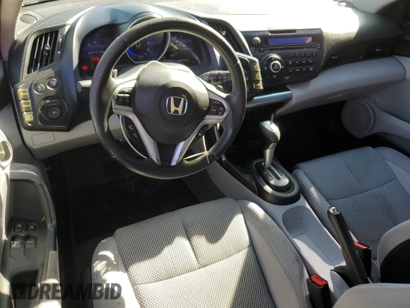 2011 Honda CR-Z EX with VIN JHMZF1D66BS012606, listed as a Copart auction lot 47349915 with 155,991 mi miles and Salvage Title. Bid and sale history available at carsss.com. Image 8.