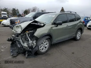 2020 Subaru Forester with VIN JF2SKADC9LH468104, listed as a Copart auction lot 47806945 with 58,851 mi miles and Salvage Title. Bid and sale history available at carsss.com. Image 1.