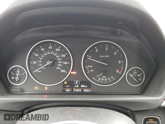 2014 BMW 3 Series 328d with VIN WBA3D3C51EK156907, listed as a Copart auction lot 51403055 with 215,812 mi miles and Salvage Title. Bid and sale history available at carsss.com. Image 9.