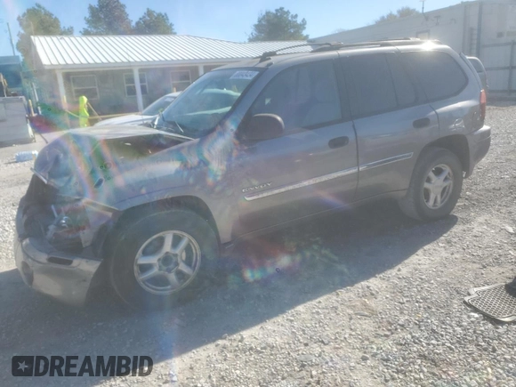 2006 GMC Envoy SLE with VIN 1GKDS13S662184697, listed as a Copart auction lot 80043434 with 196,077 mi miles and Salvage Title. Bid and sale history available at carsss.com. Image 1.