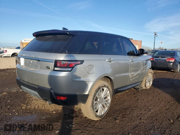 2017 Land Rover Range Rover Sport HSE with VIN SALWR2FV3HA164016, listed as a Copart auction lot 44345425 with 64,723 mi miles and Salvage Title. Bid and sale history available at carsss.com. Image 3.