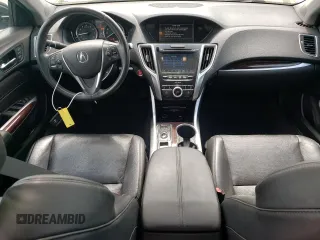 2015 Acura TLX V6 Tech with VIN 19UUB3F59FA001703, listed as a Copart auction lot 50845885 with 106,652 mi miles and Salvage Title. Bid and sale history available at carsss.com. Image 8.