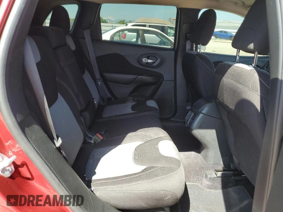 2017 Jeep Cherokee Sport with VIN 1C4PJLAB9HW503404, listed as a Copart auction lot 53154415 with 100,329 mi miles and Salvage title. Bid and sale history available at DreamBid. Image 10.