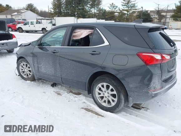 2021 Chevrolet Equinox LT with VIN 3GNAXKEV4ML305484, listed as a IAAI auction lot 41377188 with 25,636 mi miles. Bid and sale history available at carsss.com. Image 3.