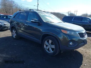 2012 Kia Sorento EX with VIN 5XYKU3A61CG269558, listed as a IAAI auction lot 41651792 with 171,754 mi miles. Bid and sale history available at carsss.com. Image 1.