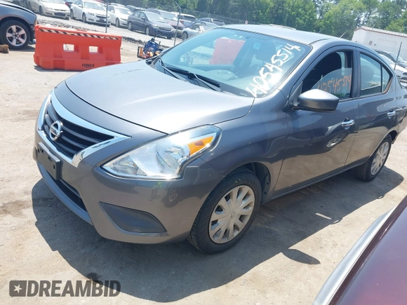 2017 Nissan Versa S Plus with VIN 3N1CN7AP1HL895082, listed as a IAAI auction lot 42545514 with 43,980 mi miles and . Bid and sale history available at DreamBid. Image 2.