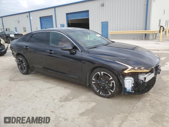 2022 Kia K5 GT-Line with VIN 5XXG64J28NG131350, listed as a Copart auction lot 84722304 with 36,686 mi miles and Clean Title. Bid and sale history available at carsss.com. Image 4.