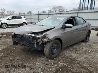 2019 Toyota Corolla L with VIN 2T1BURHE4KC126520, listed as a Copart auction lot 50993025 with 61,241 mi miles and Salvage Title. Bid and sale history available at DreamBid. Image 1.