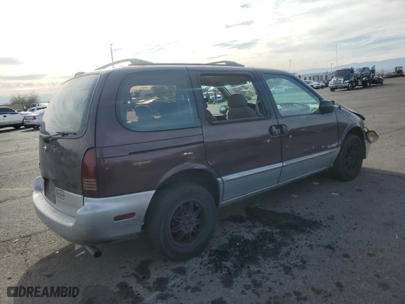 1997 Nissan Quest XE with VIN 4N2DN1111VD826272, listed as a Copart auction lot 81882824 with NaN miles and Salvage Title. Bid and sale history available at carsss.com. Image 3.