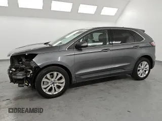 2022 Ford Edge Titanium with VIN 2FMPK4K91NBA31156, listed as a Copart auction lot 52986225 with 81,608 mi miles and Clean Title. Bid and sale history available at carsss.com. Image 1.
