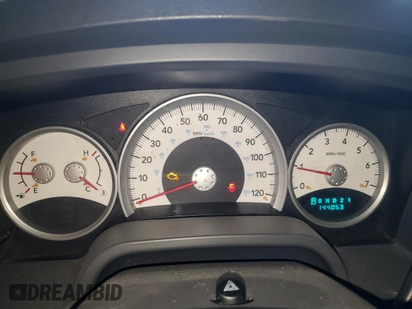 2005 Dodge Dakota SLT with VIN 1D7HW48N95S365965, listed as a Copart auction lot 48505355 with 144,053 mi miles and Salvage Title. Bid and sale history available at carsss.com. Image 9.