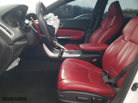 2018 Acura TLX w/A-SPEC Pkg with VIN 19UUB2F61JA009029, listed as a Copart auction lot 43001555 with 66,405 mi miles and Salvage Title. Bid and sale history available at carsss.com. Image 7.