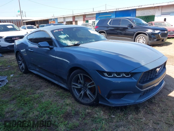 2024 Ford Mustang EcoBoost with VIN 1FA6P8TH3R5109807, listed as a IAAI auction lot 41916951 with Not provided miles and . Bid and sale history available at DreamBid. Image 1.