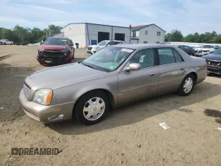 2003 Cadillac DeVille z VIN 1G6KD54Y43U209381, wystawiony jako Copart lot #65399925 z przebiegiem 70 864 mil mil oraz Czysty tytuł • Clean title. Historia ofert i sprzedaży dostępna na DreamBid. Obrazek 1.
