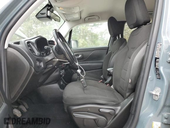 2017 Jeep Renegade Altitude with VIN ZACCJABH7HPG54504, listed as a Copart auction lot 51427835 with 84,050 mi miles and Salvage title. Bid and sale history available at DreamBid. Image 7.