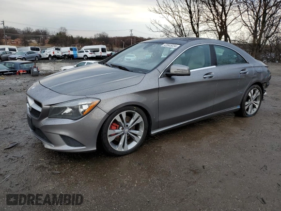 2016 Mercedes-Benz CLA 250 with VIN WDDSJ4GB4GN359326, listed as a Copart auction lot 43945034 with 109,016 mi miles and . Bid and sale history available at DreamBid. Image 1.