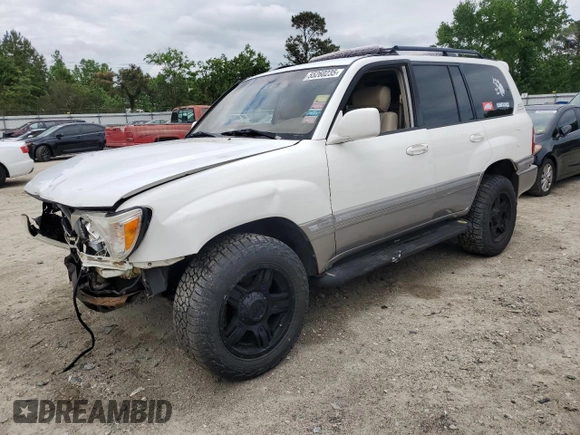 2006 Toyota Land Cruiser z VIN JTEHT05J162094541, wystawiony jako Copart lot #55260235 z przebiegiem 184 629 mil mil oraz Szkody całkowita. Historia ofert i sprzedaży dostępna na DreamBid. Obrazek 1.