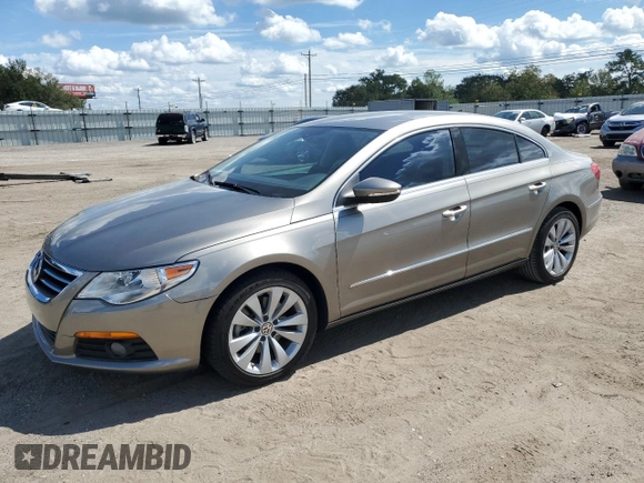 2010 Volkswagen CC Sport with VIN WVWMN7AN4AE543135, listed as a Copart auction lot 73511754 with 58,860 mi miles and Salvage Title. Bid and sale history available at carsss.com. Image 1.