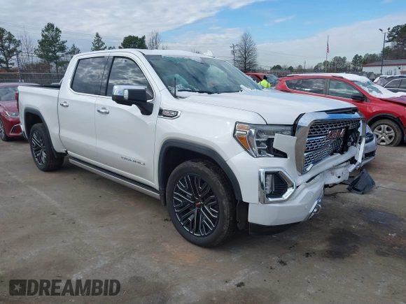 2020 GMC Sierra 1500 Denali z VIN 3GTU9FELXLG371258, wystawiony jako IAAI lot #41303490 z przebiegiem 63 571 mil mil oraz . Historia ofert i sprzedaży dostępna na DreamBid. Obrazek 1.