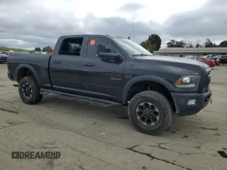 2017 Ram 2500 Power Wagon with VIN 3C6TR5EJ6HG781252, listed as a Copart auction lot 45746835 with 56,674 mi miles and Salvage title. Bid and sale history available at DreamBid. Image 4.