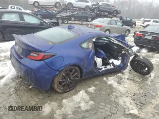 2024 Toyota GR86 Premium with VIN JF1ZNBE15R8757616, listed as a Copart auction lot 44904695 with 0 mi miles and Salvage Title. Bid and sale history available at carsss.com. Image 3.