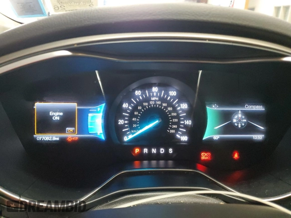 2016 Ford Fusion SE with VIN 1FA6P0HD4G5106676, listed as a Copart auction lot 54679285 with 77,082 mi miles and Salvage Title. Bid and sale history available at carsss.com. Image 9.