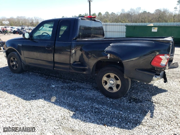 2002 Ford F-150 XL with VIN 1FTRX07252KC90074, listed as a Copart auction lot 48565215 with 0 mi miles and Salvage Title. Bid and sale history available at carsss.com. Image 2.