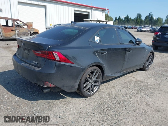 2016 Lexus IS 300/350 with VIN JTHCM1D20G5013586, listed as a IAAI auction lot 42345397 with 75,576 mi miles and . Bid and sale history available at DreamBid. Image 4.