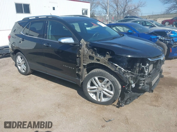 2019 Chevrolet Equinox Premier with VIN 2GNAXYEX7K6107231, listed as a IAAI auction lot 41967172 with 89,200 mi miles and . Bid and sale history available at DreamBid. Image 1.