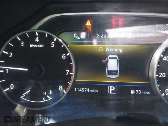 2018 Nissan Murano S with VIN 5N1AZ2MG2JN121352, listed as a IAAI auction lot 41064604 with 114,574 mi miles and . Bid and sale history available at DreamBid. Image 15.