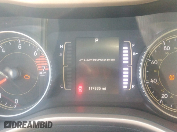 2016 Jeep Cherokee Latitude with VIN 1C4PJMCB9GW142189, listed as a IAAI auction lot 42010107 with 117,835 mi miles and . Bid and sale history available at DreamBid. Image 7.