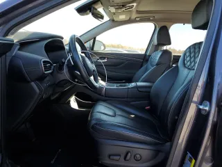 2022 Hyundai Santa Fe Hybrid SEL Premium with VIN KM8S3DA12NU052336, listed as a Copart auction lot 77833794 with 43,957 mi miles and Salvage Title. Bid and sale history available at carsss.com. Image 7.