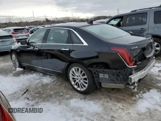 2018 Cadillac CT6 AWD z VIN 1G6KB5RS0JU153396, wystawiony jako Copart lot #45703565 z przebiegiem Nie podano mil oraz Szkoda całkowita • Salvage title. Historia ofert i sprzedaży dostępna na DreamBid. Obrazek 2.