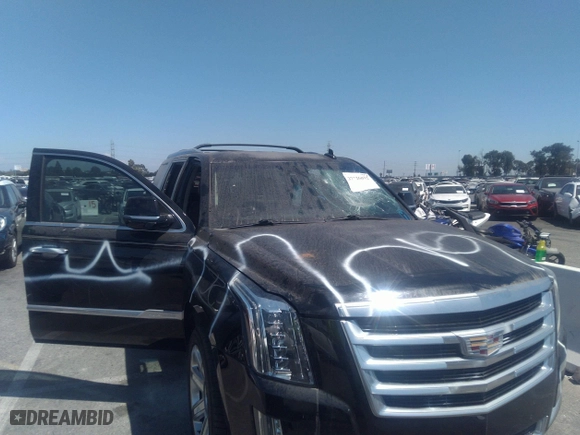 2016 Cadillac Escalade Premium Collection with VIN 1GYS4CKJXGR329051, listed as a IAAI auction lot 39978863 with 1 mi miles. Bid and sale history available at carsss.com. Image 6.
