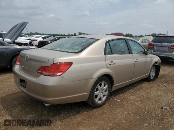 2006 Toyota Avalon XL with VIN 4T1BK36B26U063014, listed as a Copart auction lot 59757285 with 205,937 mi miles and Salvage title. Bid and sale history available at DreamBid. Image 3.
