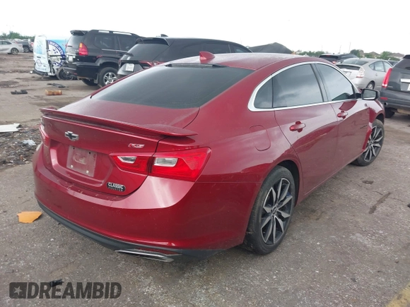 2020 Chevrolet Malibu RS with VIN 1G1ZG5ST0LF063858, listed as a IAAI auction lot 42093958 with Not Provided miles and . Bid and sale history available at DreamBid. Image 4.
