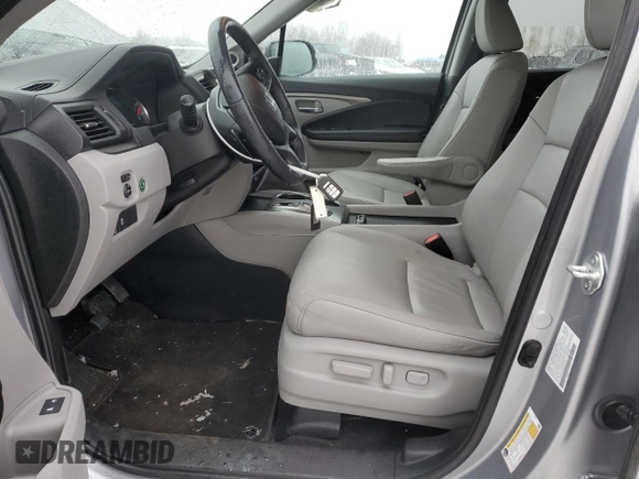 2022 Honda Pilot EX-L with VIN 5FNYF6H55NB037784, listed as a Copart auction lot 45500035 with 34,753 mi miles and Salvage Title. Bid and sale history available at carsss.com. Image 7.