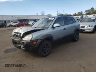 2005 Hyundai Tucson GLS with VIN KM8JN72D75U080052, listed as a Copart auction lot 75173014 with 106,479 mi miles and Salvage Title. Bid and sale history available at carsss.com. Image 1.