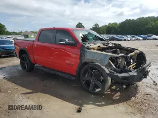 2019 Ram 1500 Rebel with VIN 1C6SRFLT9KN565772, listed as a Copart auction lot 58992825 with Not provided miles and Salvage title. Bid and sale history available at DreamBid. Image 4.