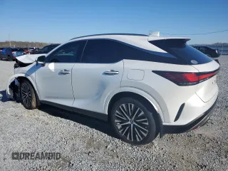 2023 Lexus RX with VIN 2T2BAMBA2PC019597, listed as a Copart auction lot 37910124 with 2,612 mi miles and Salvage Title. Bid and sale history available at carsss.com. Image 2.