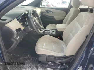 2022 Chevrolet Traverse LS with VIN 1GNEVFKW4NJ112207, listed as a Copart auction lot 47103345 with 14,666 mi miles and Salvage Title. Bid and sale history available at carsss.com. Image 7.