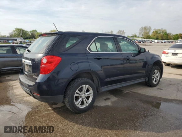 2015 Chevrolet Equinox LS with VIN 2GNALAEK6F6232704, listed as a Copart auction lot 51797045 with 106,615 mi miles and Salvage Title. Bid and sale history available at DreamBid. Image 3.