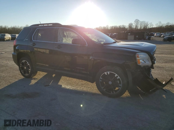 2017 GMC Terrain SLE with VIN 2GKFLTE39H6234599, listed as a Copart auction lot 80456124 with 24,277 mi miles and Salvage Title. Bid and sale history available at carsss.com. Image 4.