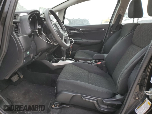 2015 Honda Fit LX with VIN 3HGGK5H50FM106879, listed as a Copart auction lot 46728995 with 95,994 mi miles and Salvage title. Bid and sale history available at DreamBid. Image 7.
