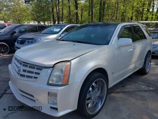 2008 Cadillac SRX with VIN 1GYEE63A480108836, listed as a IAAI auction lot 41993953 with 135,254 mi miles. Bid and sale history available at carsss.com. Image 2.